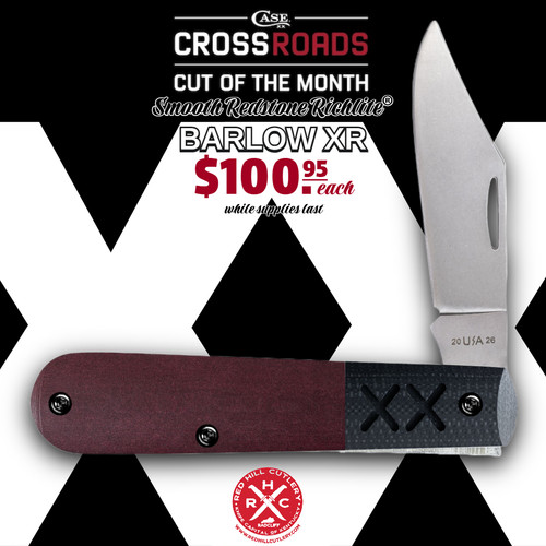Case knives usa smooth - smooth, red